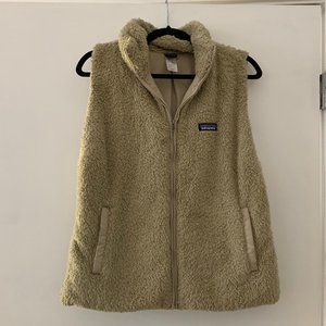 Patagonia Tan Fuzzy Vest